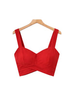 Valencia Red Floral Two-Piece Maxi Skirt & Crop Top Set