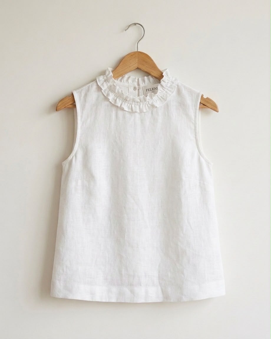 Ruffle Cotton Co-Ord Set