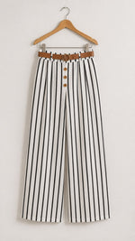 Striped Wide-Leg & Tank Co-Ord Set
