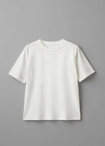 Draped Denim Mini & Interlock Tee Set