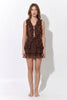 Polka Dot Tiered Ruffle Mini Dress