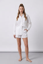 Pure Cotton Shirt & Elasticated Shorts Set