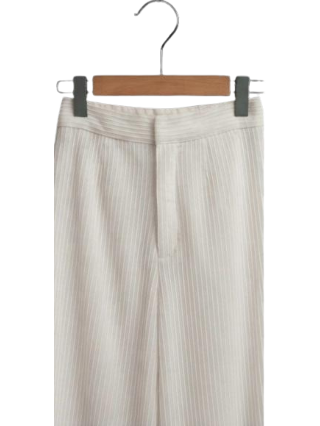 White Pleated Halter Top & Wide-Leg Pants Set
