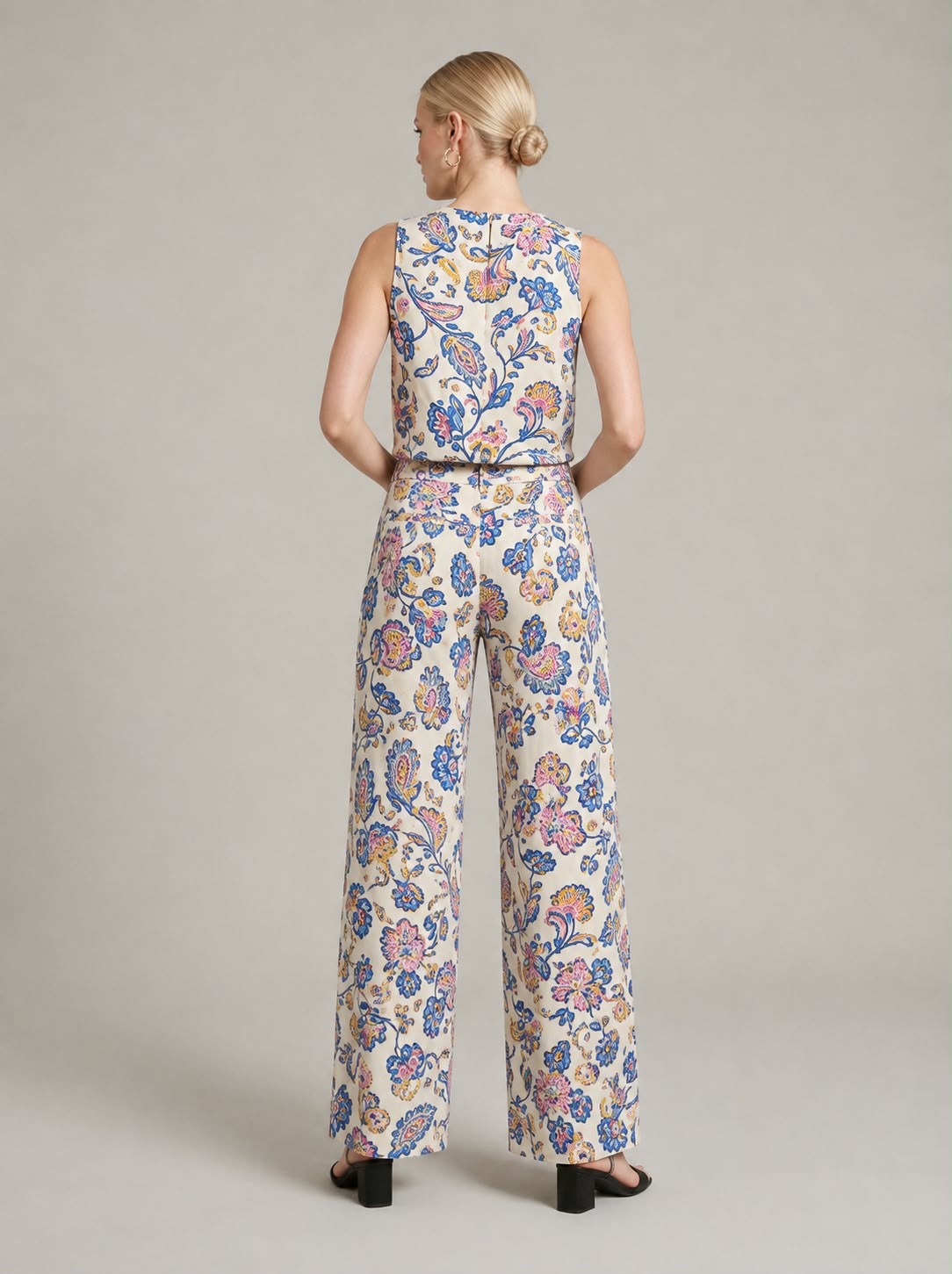Floral Cotton Trouser Set