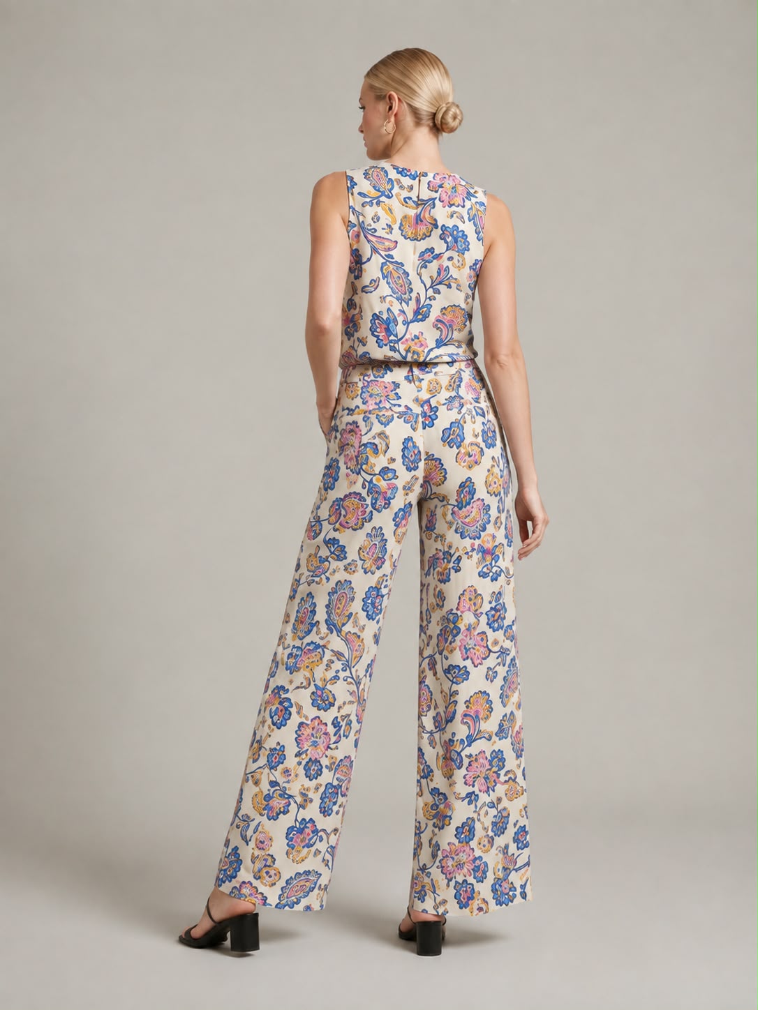 Floral Cotton Trouser Set